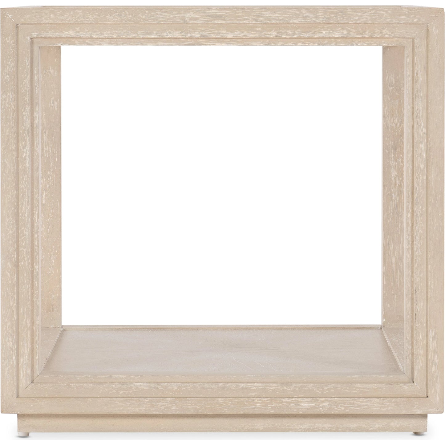 002 SI-2028942 | Additional Silo | Nouveau Chic End Table by Hooker Furniture in sandstone. Made from oak veneers, tempered glass, metal in a modern style.