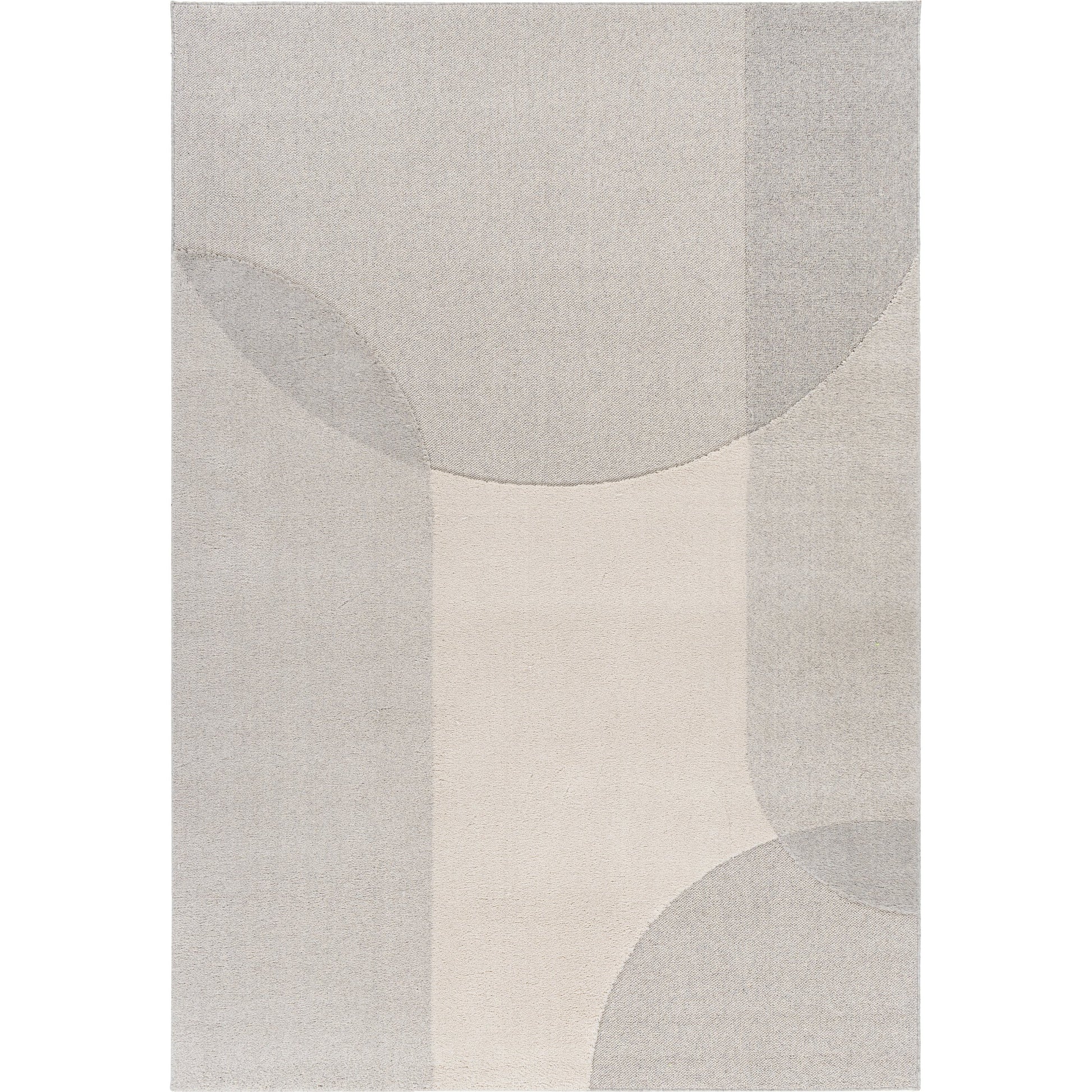 Flux Rug - 26994 by Livabliss in light beige, taupe, medium gray, gray. Made from 100% polypropylene in a unique style.