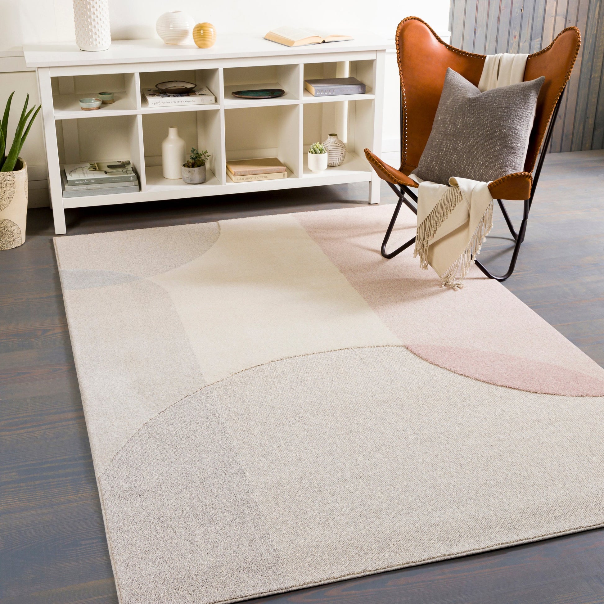 Flux Rug - 26994 by Livabliss in light beige, taupe, medium gray, gray. Made from 100% polypropylene in a unique style.