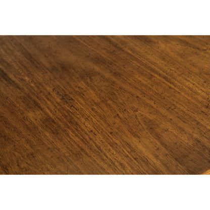 Casual Accents Victorian Style Walnut Side Table by Jonathan Charles in brown and medium walnut. Made from acacia in a traditional style.