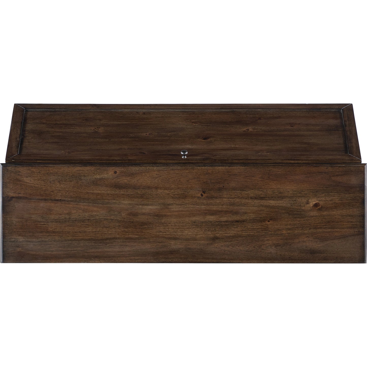 008 SI-2133767 | Closeup | Commerce and Market Secretariat Secretary by Hooker Furniture in dark wood. Made from clean acacia solids in a transitional style.