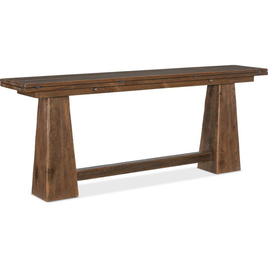 Driftwood Flip-Top Console Table by Hooker Furniture. Made from unique in a transitional style.