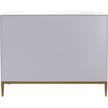 Annabelle Sideboard by Pasargad Home in silver and silver. Made from unique in a transitional style.