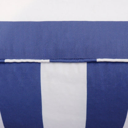 Galaxy Pouf by Pasargad Home in white. Made from polyester in a coastal style.