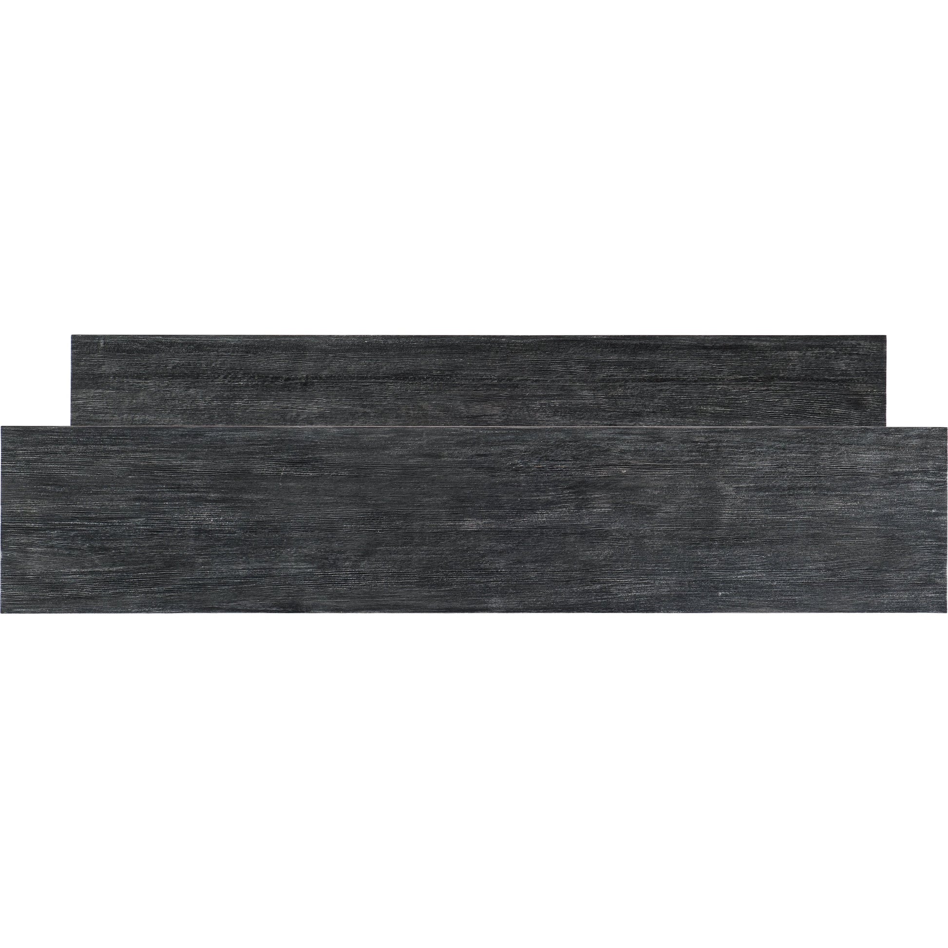 Melange Halen Nesting Sofa Tables by Hooker Furniture in black, blue. Made from pine, maple veneers in a modern style.