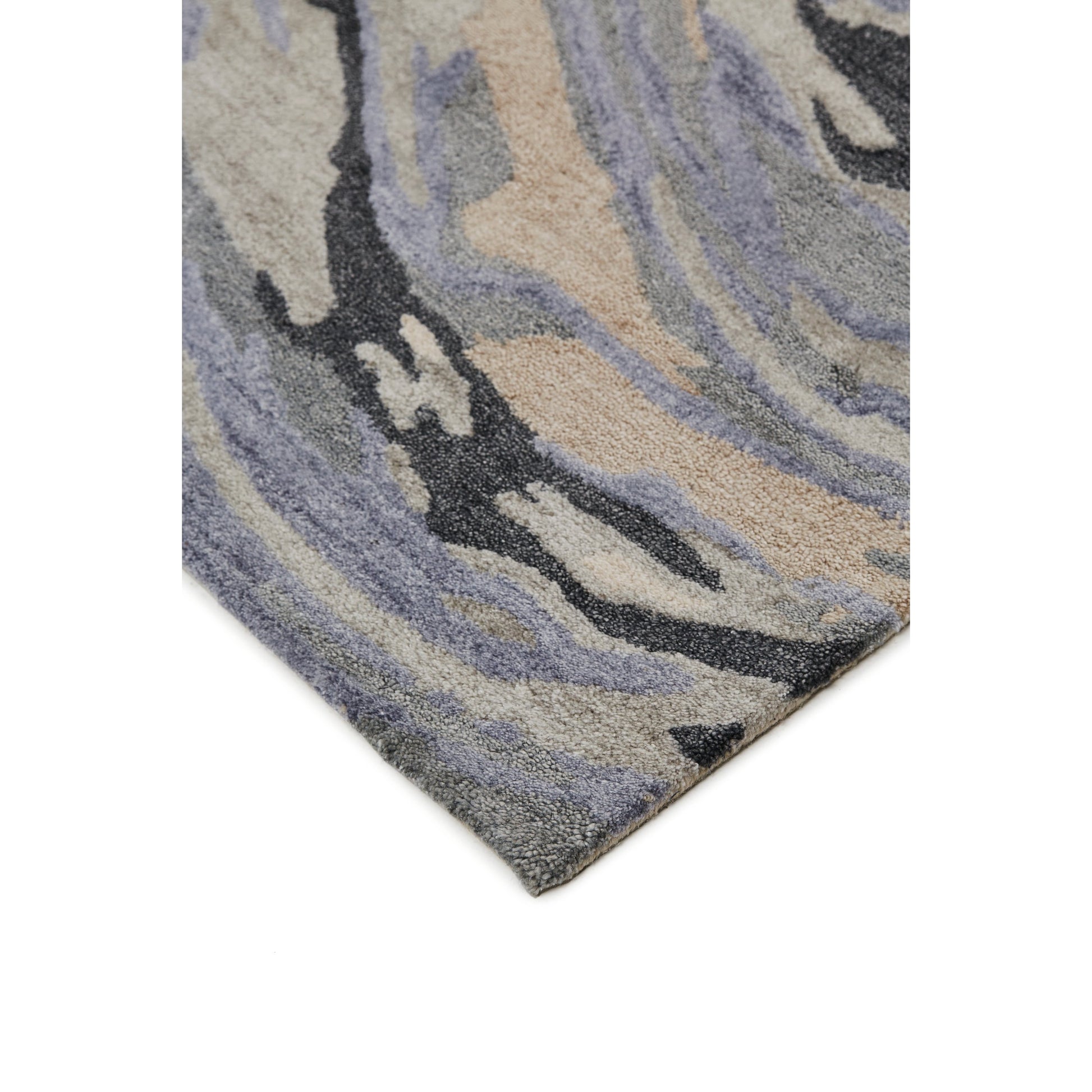 Dryden Transitional Rug - 8790F by Feizy in blue, gray, taupe. Made from viscose, wool in a unique style.