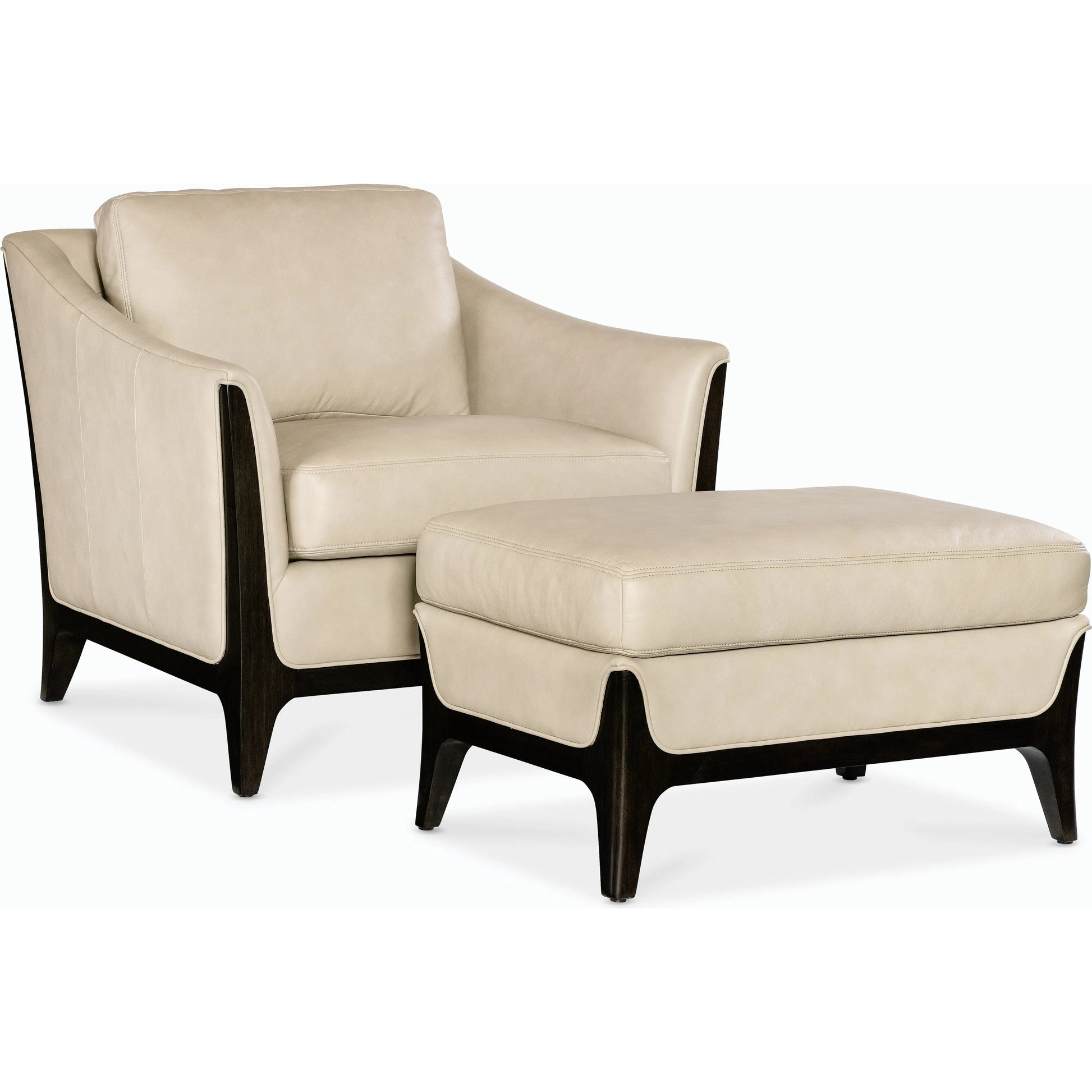 Sophia Chair by Hooker Furniture in rich cathedral cherry. Made from unique in a modern style.