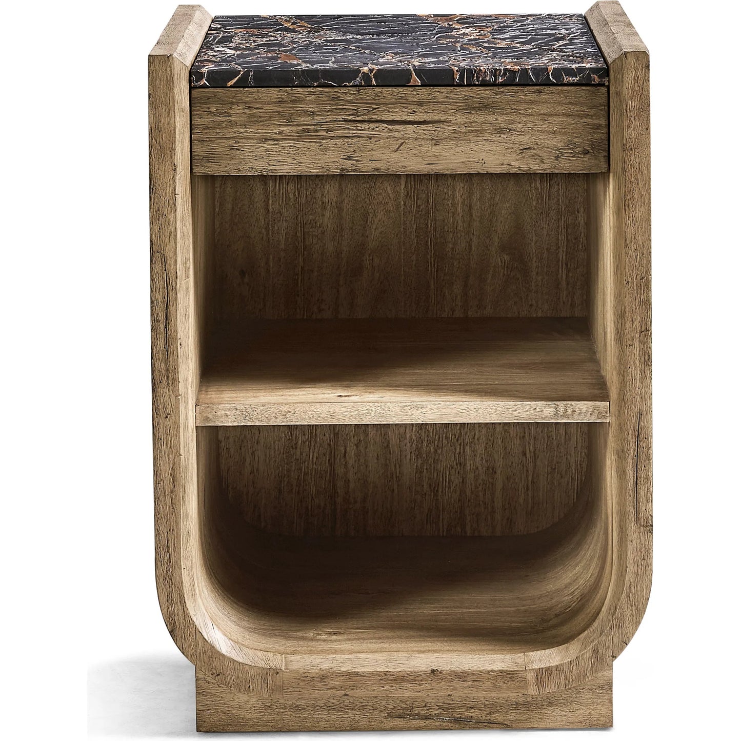 003 SI-2462635 | Additional Silo | Stone Ridge Narrow Nightstand by Jonathan Charles in tully light acacia. Made from acacia veneer in a modern style.
