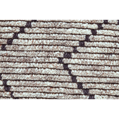 Twain Transitional Diamond Rug - 6778F by Feizy in taupe, blue, white. Made from wool in a unique style.