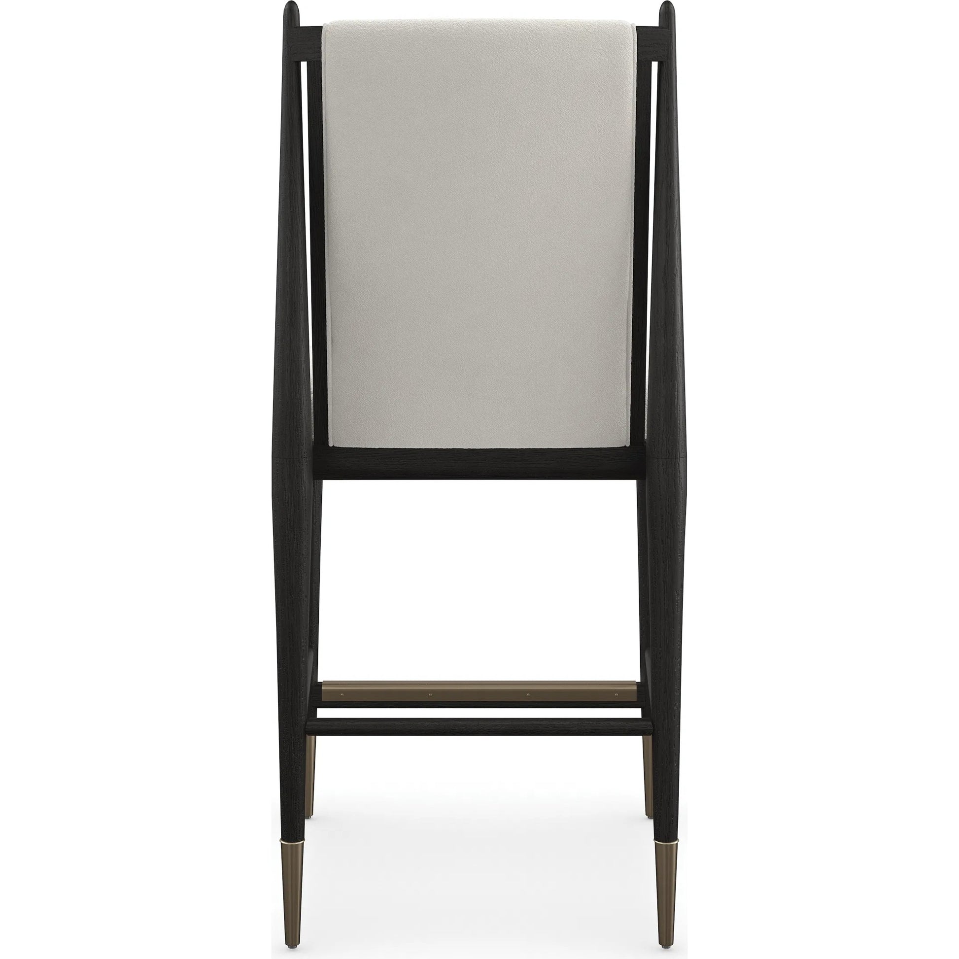 Unity Light Counter Stool by Caracole. Made from oak in a unique style.
