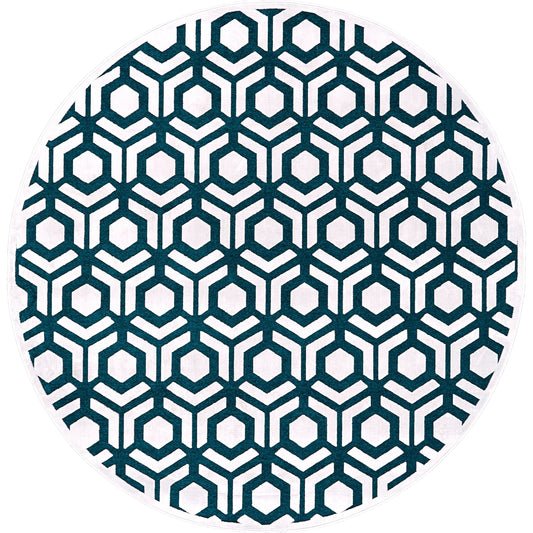 Saphir Mira Geometric Rug - 3498F by Feizy. Made from viscose, polyester in a unique style.