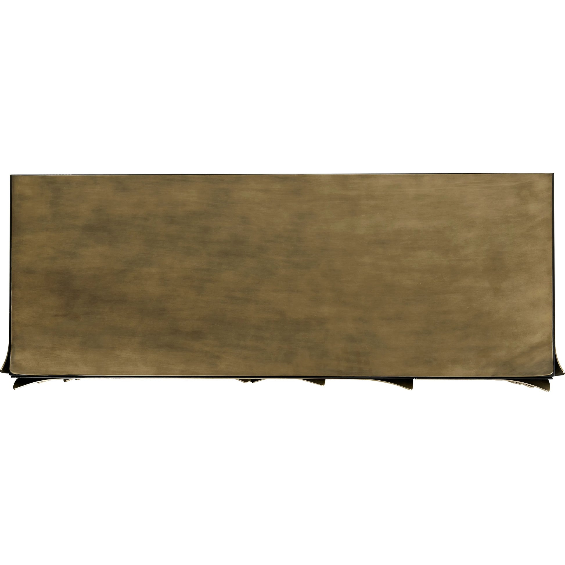 Hammersmith Drawer Chest by Jonathan Charles in gold and satin brass. Made from beech solids, brass in a unique style.