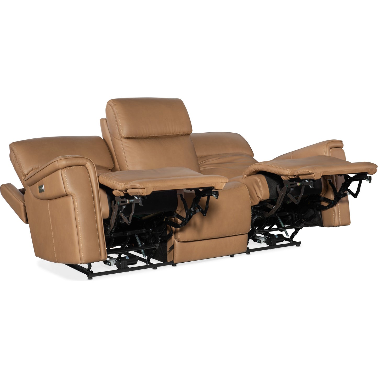 006 SI-1873132 | Additional Silo | Lyra Zero Gravity Power Sofa by Hooker Furniture. Made from leather in a traditional style.