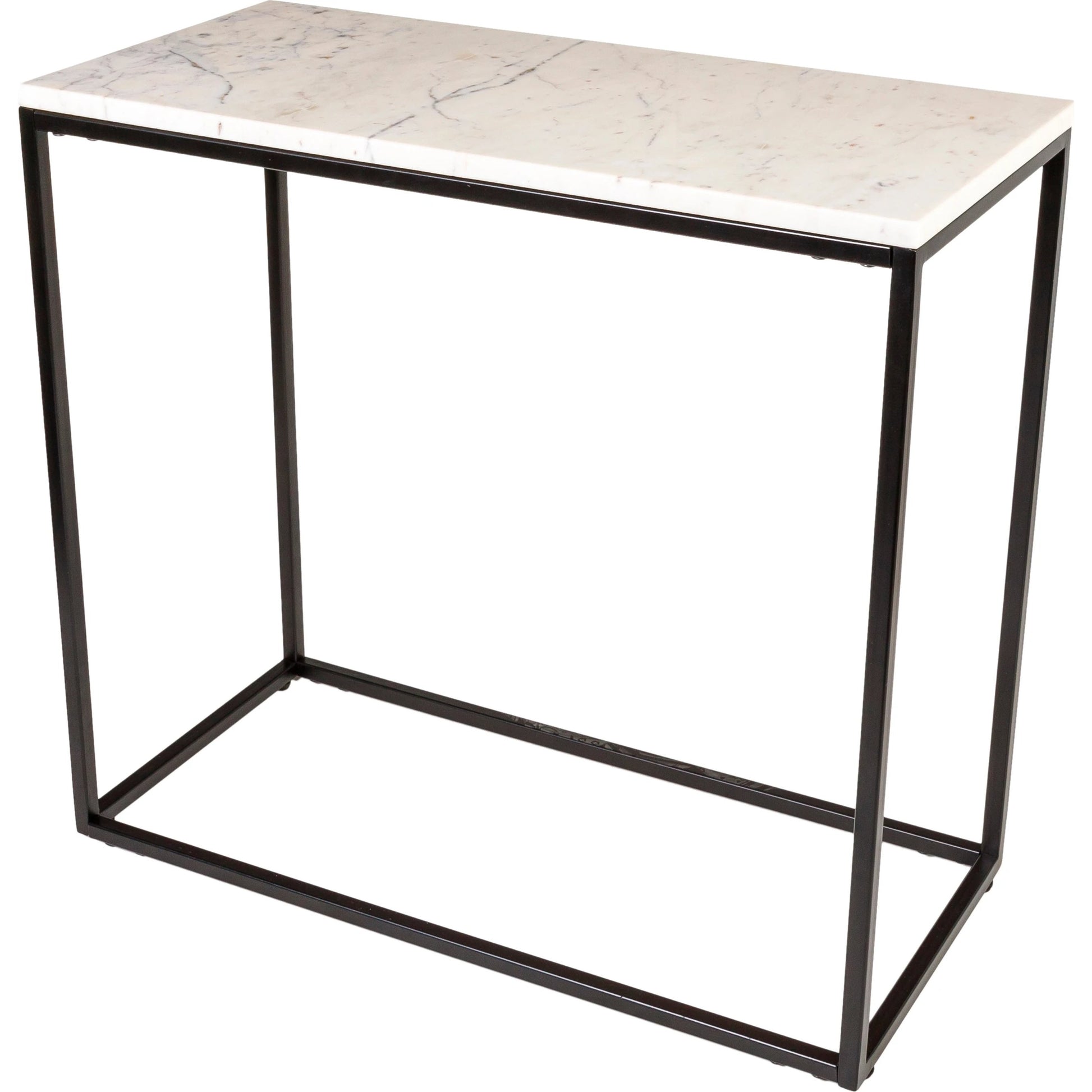 Aryaa - 30749 by Livabliss in white and powder coatednatural. Made from top: marble, base: 100% metal in a modern style.