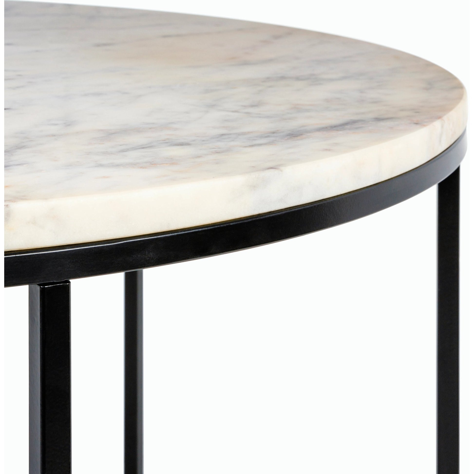 Aryaa - 30747 by Livabliss in top: clear, base: black and powder coatedtranslucent. Made from top: glass, base: 100% metal in a modern style.