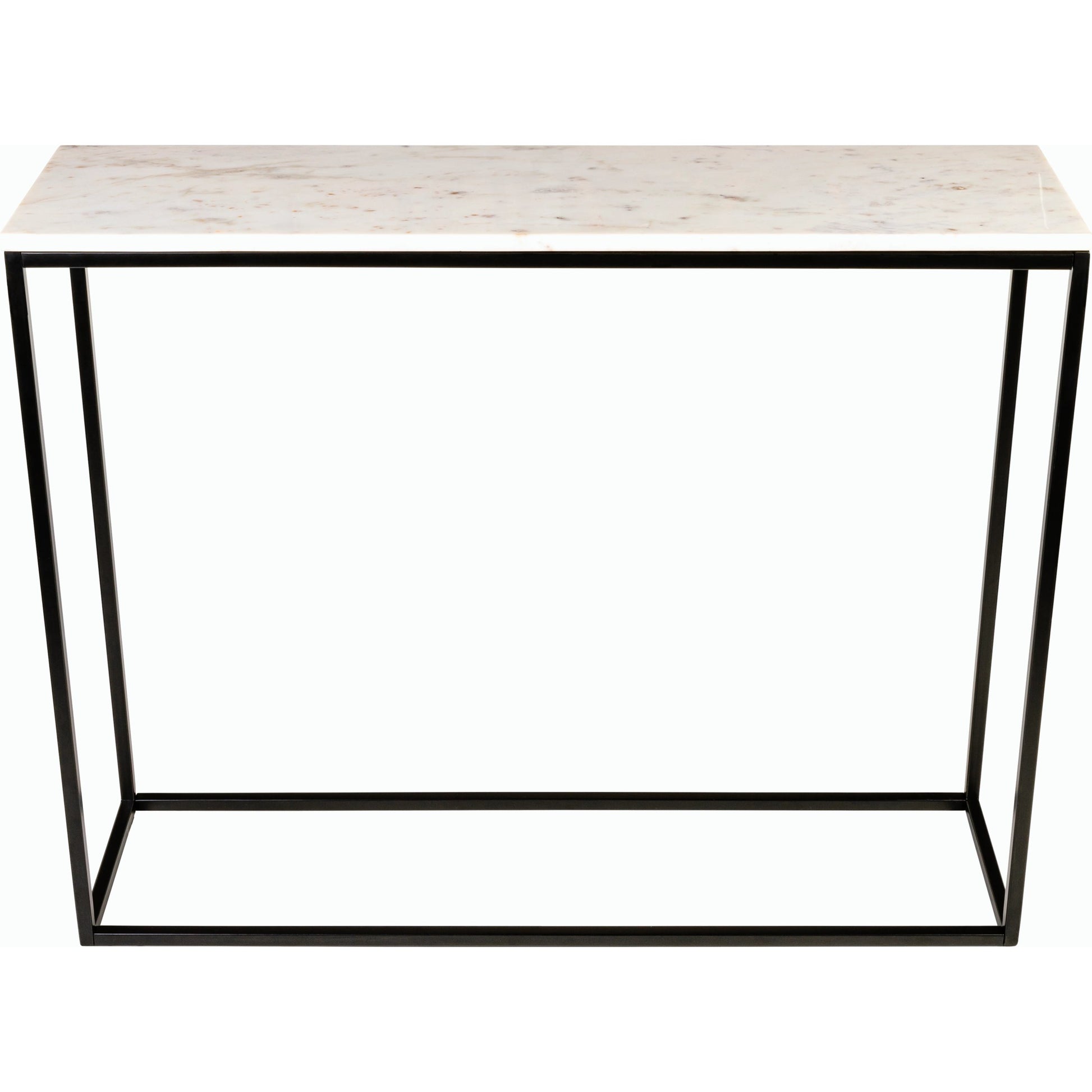 Aryaa - 30748 by Livabliss in white and powder coatednatural. Made from top: marble, base: 100% metal in a modern style.