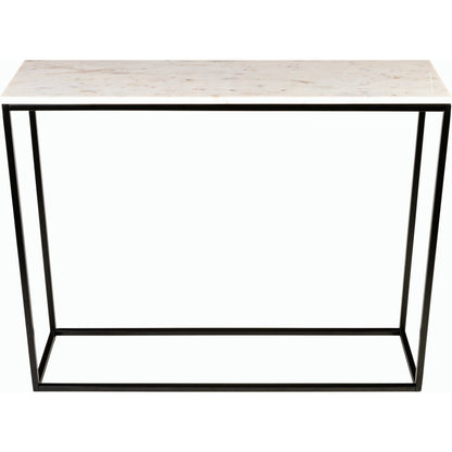 Aryaa - 30748 by Livabliss in white and powder coatednatural. Made from top: marble, base: 100% metal in a modern style.