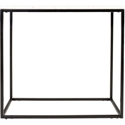 Aryaa - 30749 by Livabliss in white and powder coatednatural. Made from top: marble, base: 100% metal in a modern style.