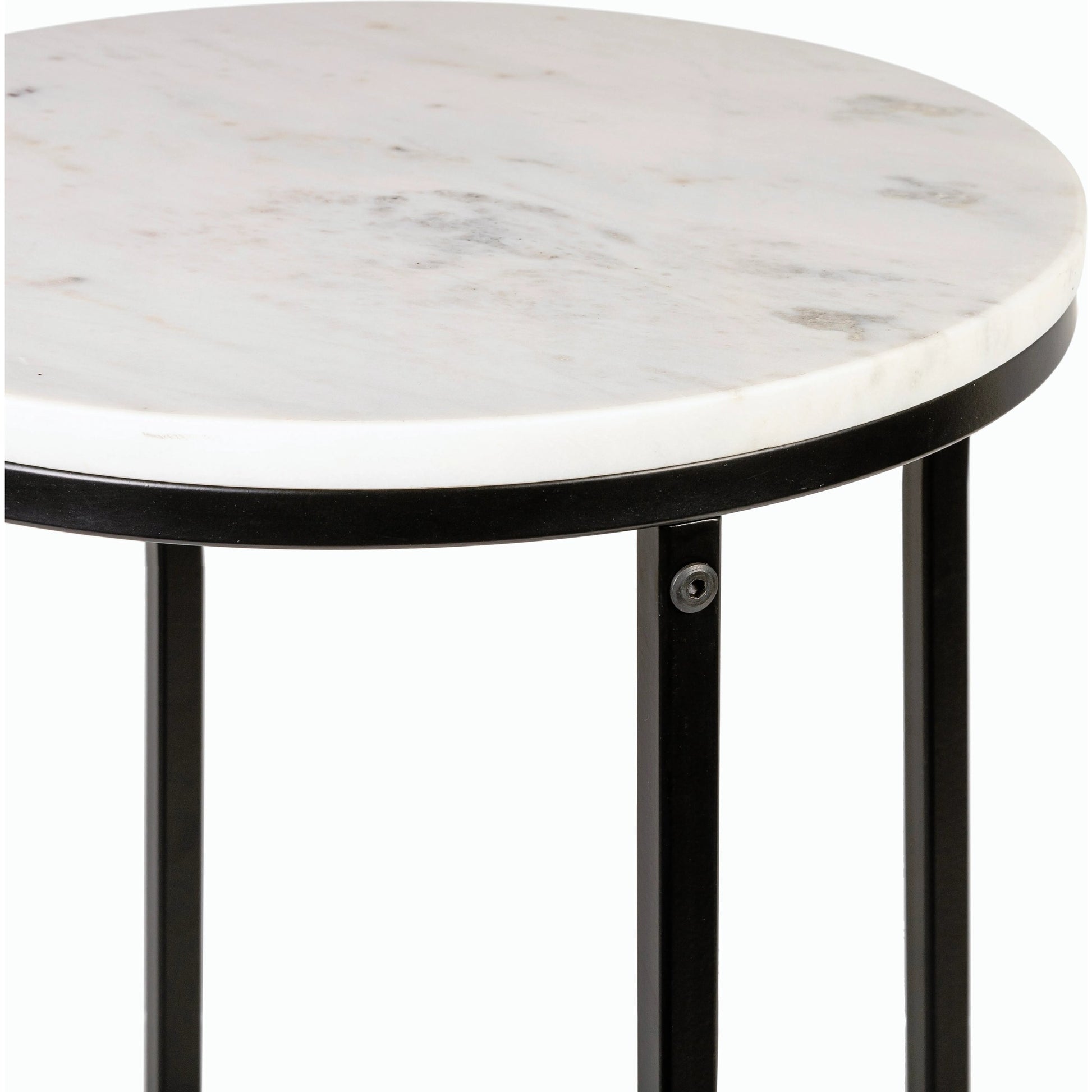Aryaa - 30750 by Livabliss in white and powder coatednatural. Made from top: marble, base: 100% metal in a modern style.