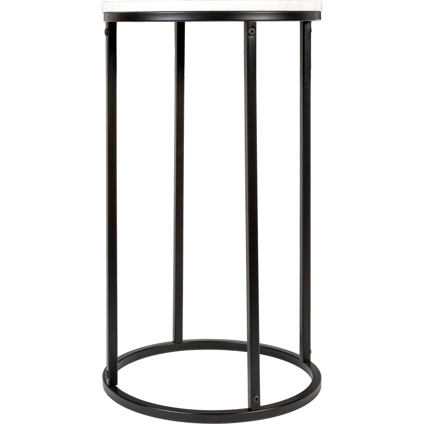 002 SI-1914847 | Additional Silo | Aryaa - 30750 by Livabliss in white and powder coatednatural. Made from top: marble, base: 100% metal in a modern style.