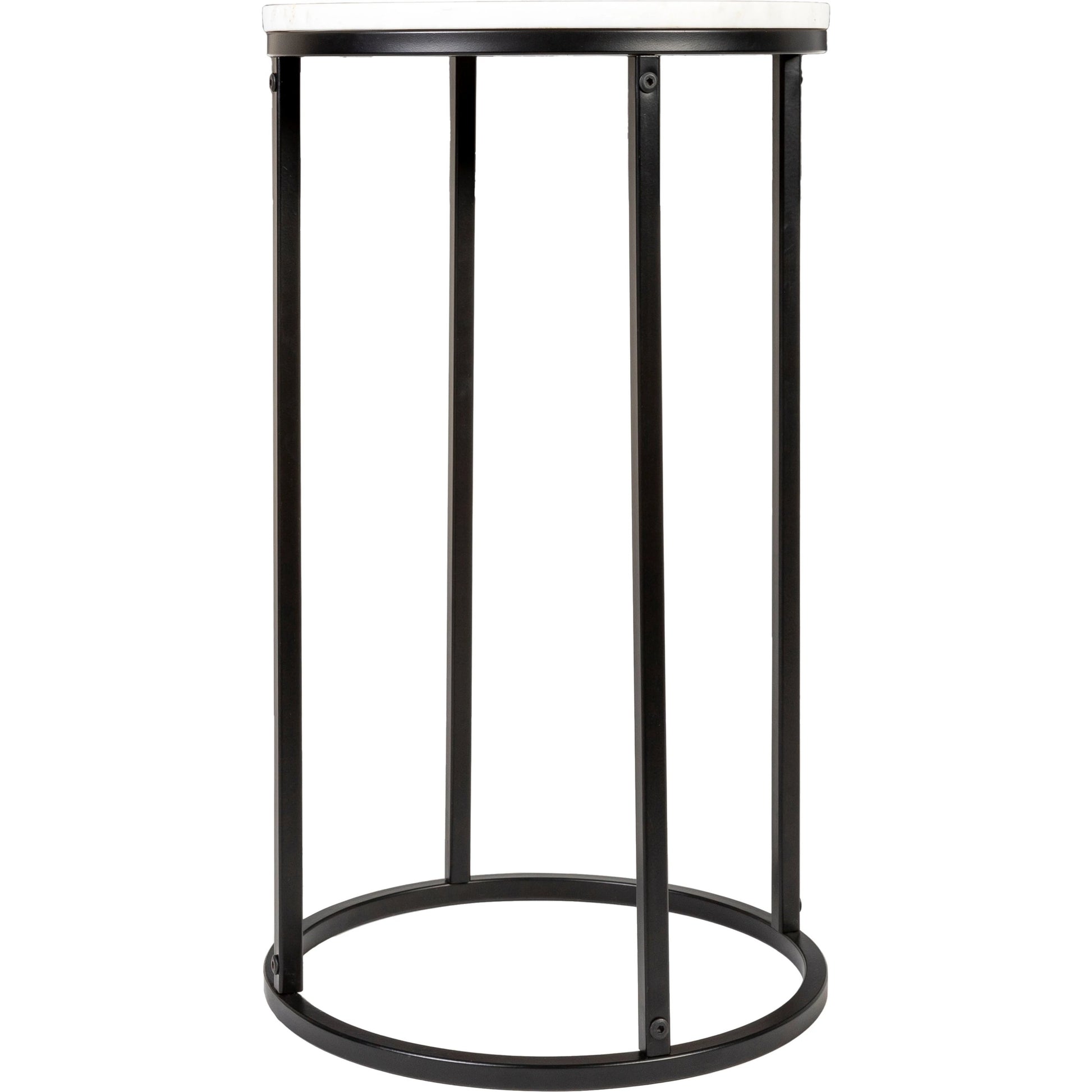 Aryaa - 30750 by Livabliss in white and powder coatednatural. Made from top: marble, base: 100% metal in a modern style.