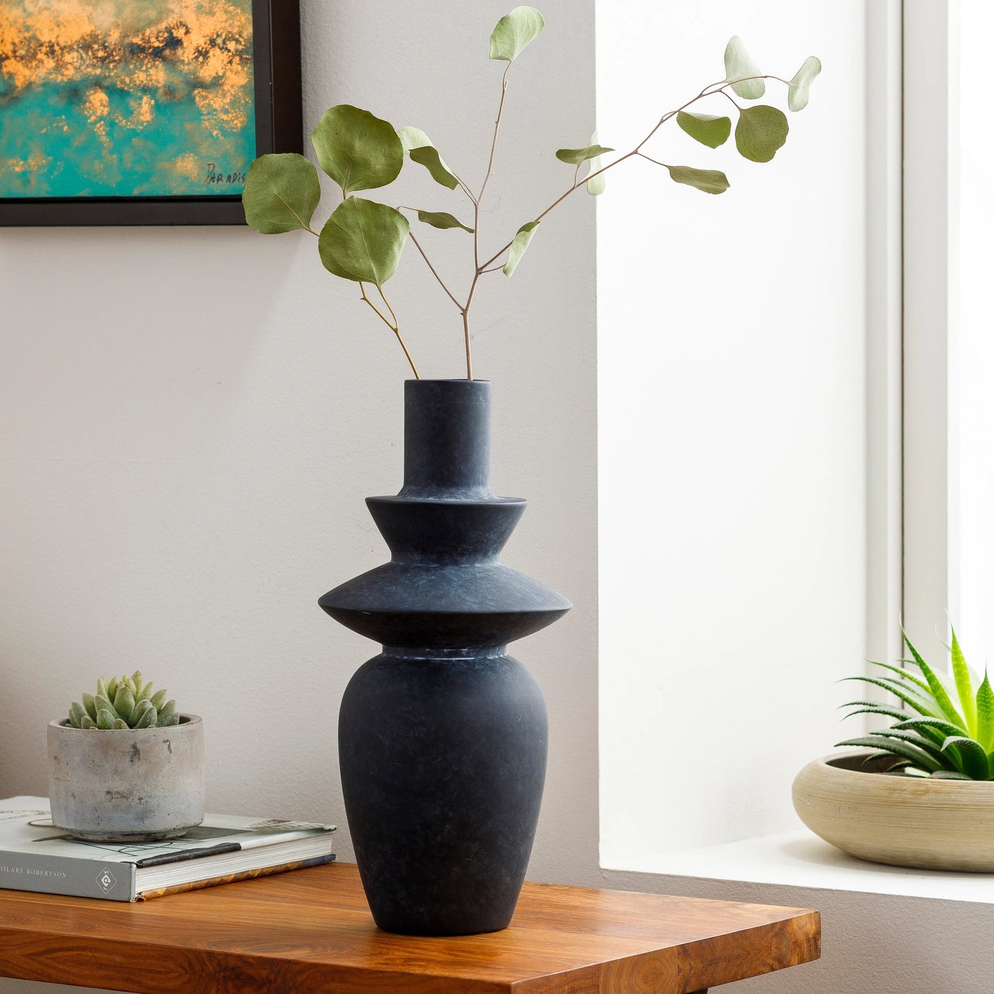 005 SI-1893636 | Lifestyle | Yagya - 31384 by Surya in brushed,matte. Made from ceramic in a eclectic & global style.