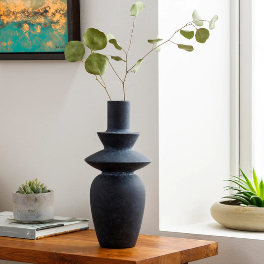 Yagya - 31384 by Surya in brushed,matte. Made from ceramic in a eclectic & global style.