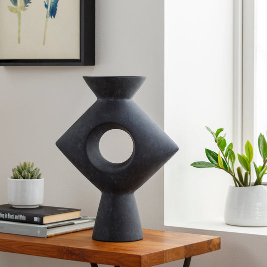 Yagya - 31386 by Surya in brushed,matte. Made from ceramic in a eclectic & global style.
