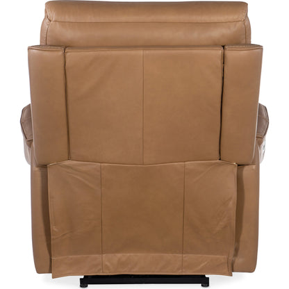 Lyra Zero Gravity Power Recliner by Hooker Furniture. Made from leather in a traditional style.