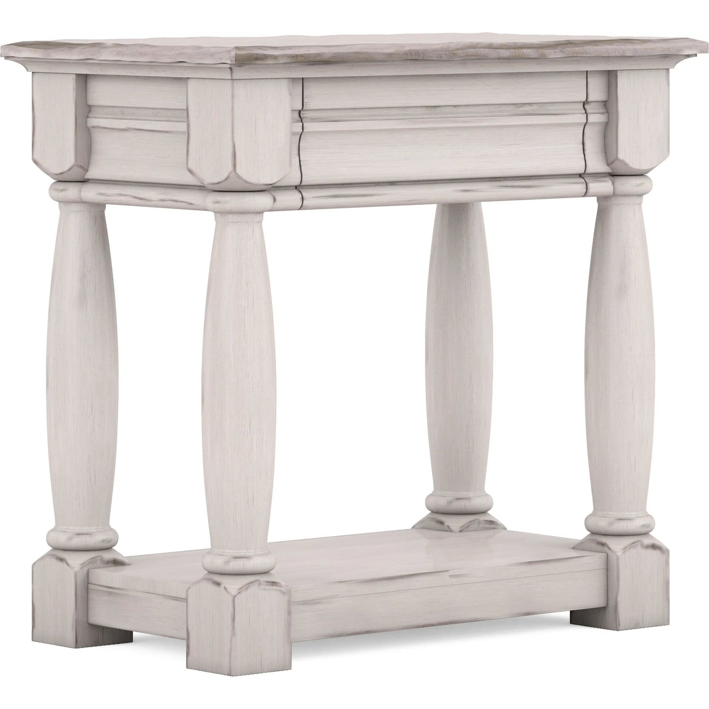 008 SI-2155739 | Additional Silo | Alcove Night Table by A.R.T. Furniture in belgian ivory. Made from acacia solids, maple veneers, metal in a traditional style.