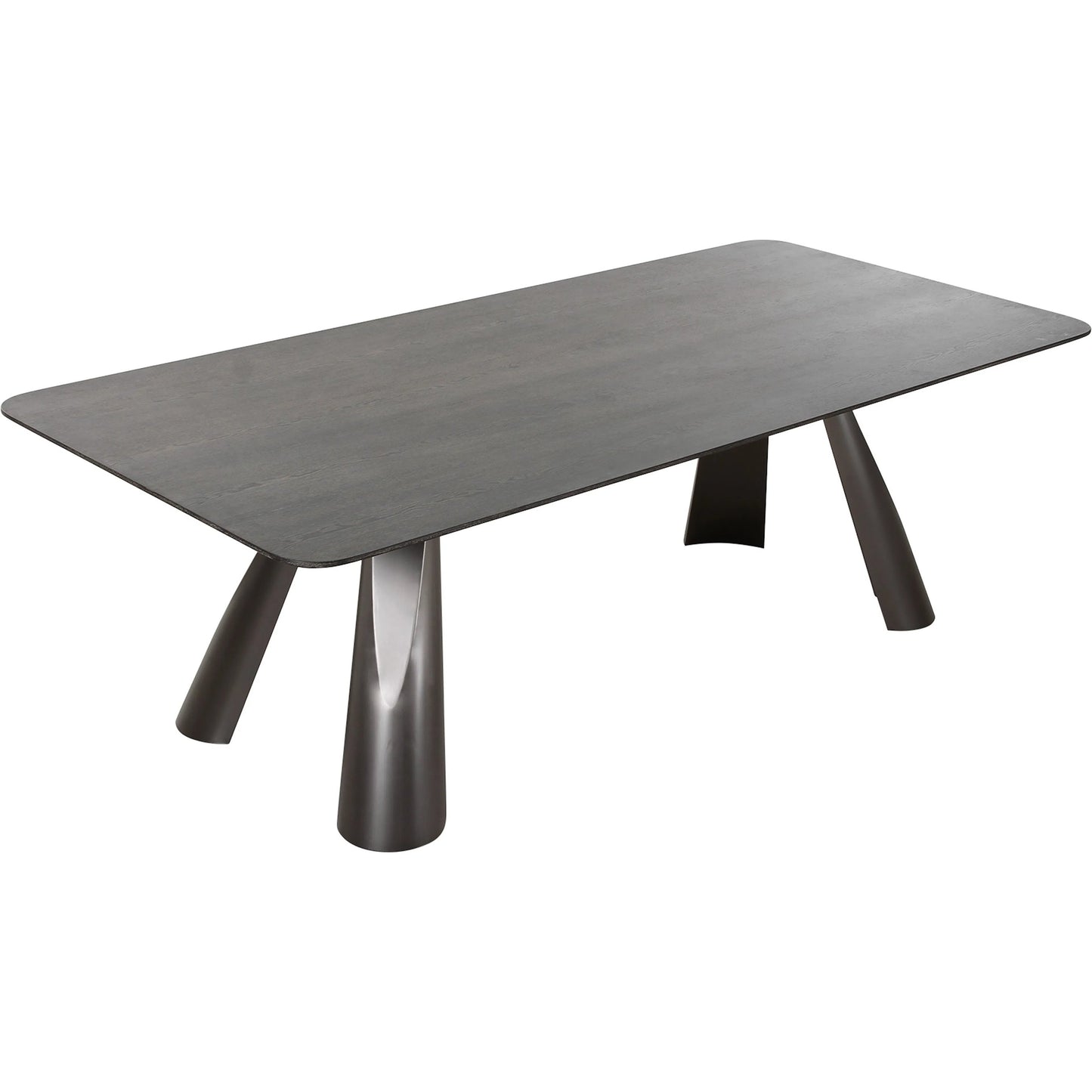 003 SI-2534690 | Additional Silo | Novara Design Dark Rectangle Dining Table - PLZ-386DT by Pasargad Home in dark brown. Made from mdf in a unique style.