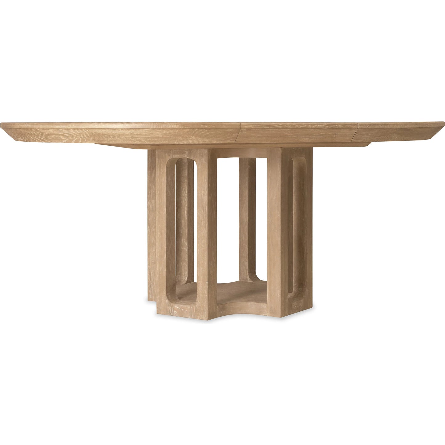 002 SI-2333041 | Additional Silo | Banyon Bay Round Dining Table with One 18-inch Leaf by Hooker Furniture in light wood. Made from unique in a transitional style.