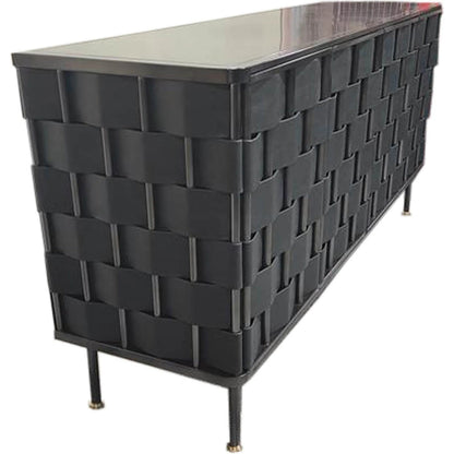 Bishop Sideboard by LH Imports in grey. Made from unique in a transitional style.