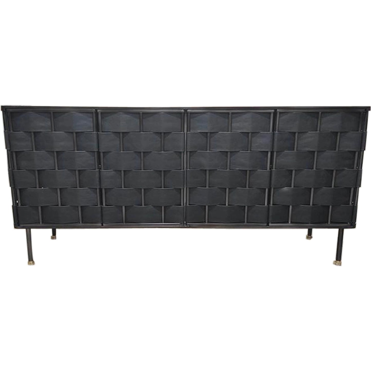 010 SI-2452978 | Primary Silo | Bishop Sideboard by LH Imports in grey. Made from unique in a transitional style.