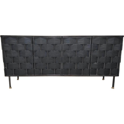 Bishop Sideboard by LH Imports in grey. Made from unique in a transitional style.