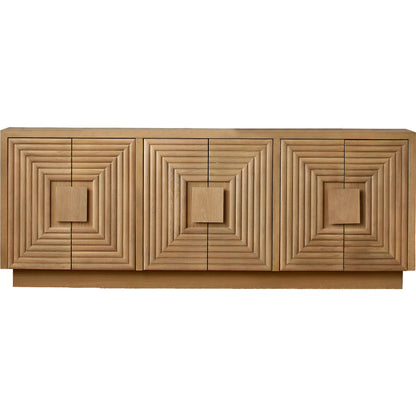 Morombe Credenza by Currey and Company. Made from unique in a modern style.