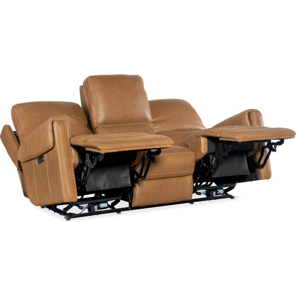 Somers Power Sofa by Hooker Furniture. Made from unique in a transitional style.