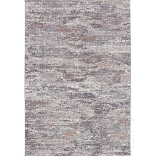 Lennon Transitional Rug - 39FYF by Feizy in taupe, tan, orange. Made from 88% polyester, 81% polypropylene in a unique style.