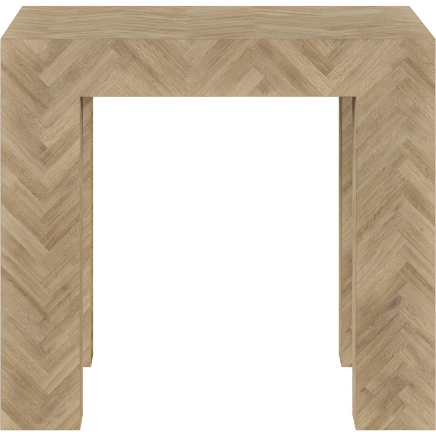 002 SI-2155777 | Additional Silo | Garrison Square End Table by A.R.T. Furniture in washed oak. Made from parawood solids with ash embossing, white oak veneers in a cottage & farmhouse style.