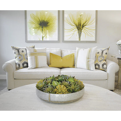 Belvedere Flange Pillow by DV Kap Home. Made from 100% polyester in a unique style.