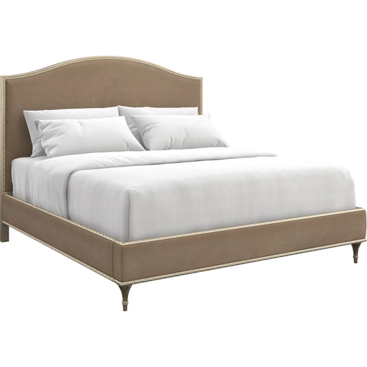 Fontainebleau Platform Bed by Caracole. Made from asian hardwood in a unique style.