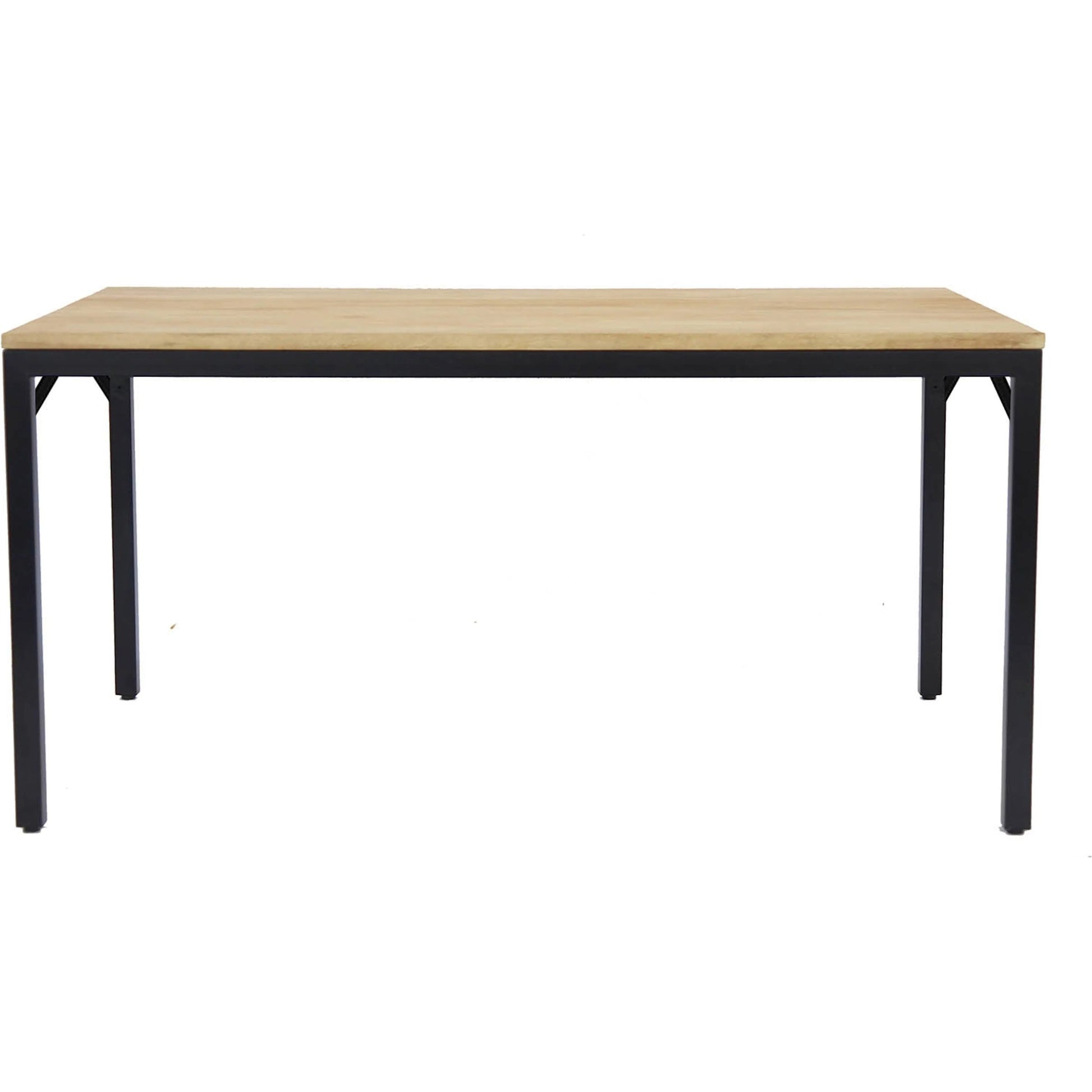 Flynn Dining Table by LH Imports in natural, black. Made from unique in a modern style.