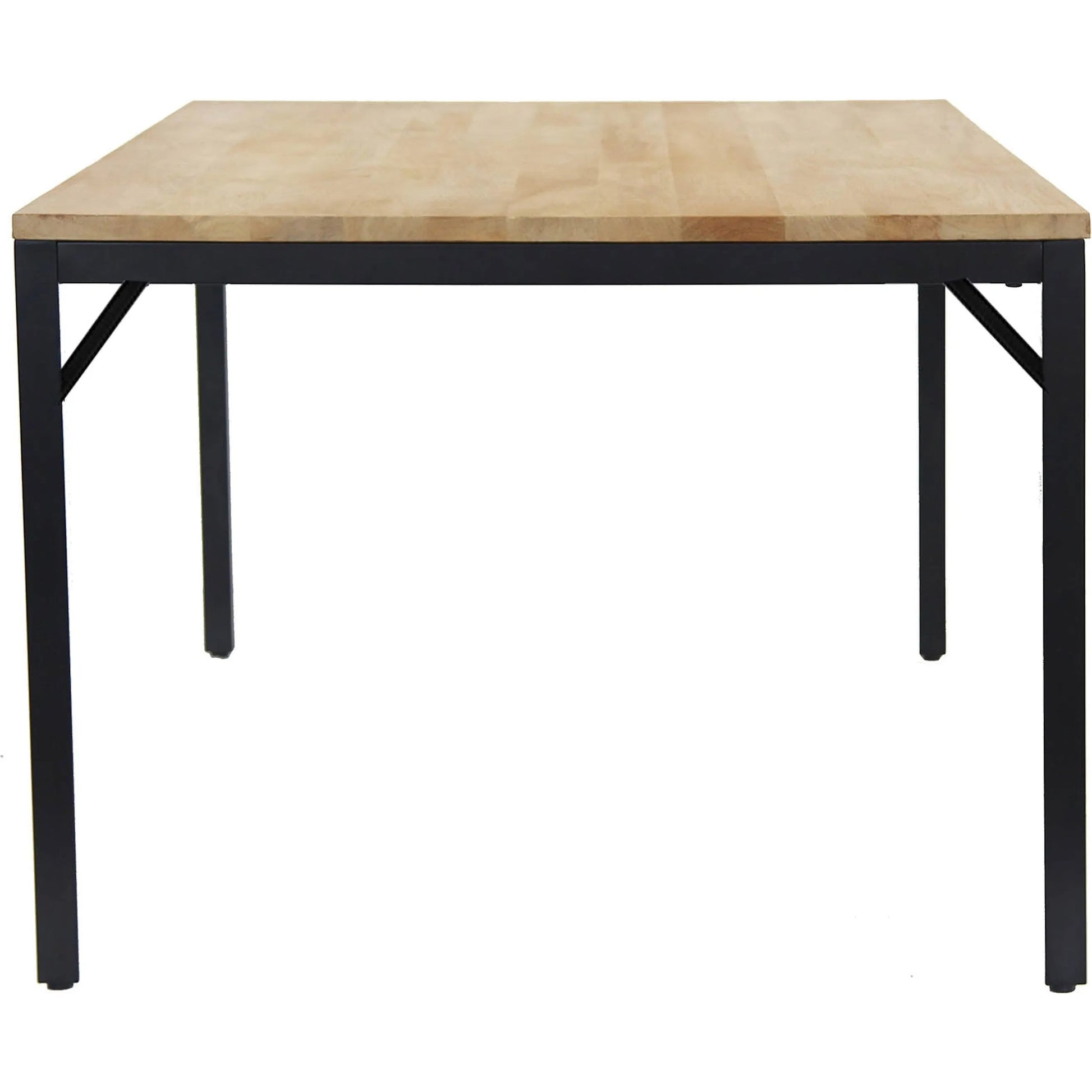 Flynn Dining Table by LH Imports in natural, black. Made from unique in a modern style.