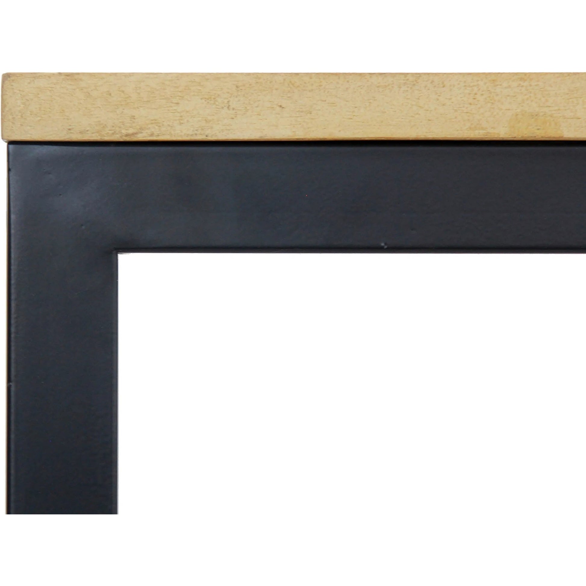 Flynn Dining Table by LH Imports in natural, black. Made from unique in a modern style.