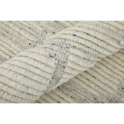 Bluff Rug - T22T6041 by Thom Felicia by Feizy Rugs in ivory. Made from wool in a unique style.