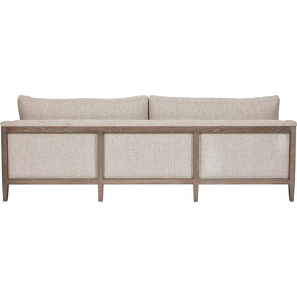 Tresco Sofa by A.R.T. Furniture in tan, dove and smoked. Made from polyester in a transitional style.