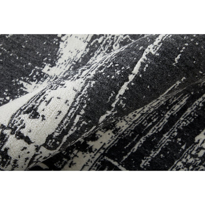 Coda Rug - 8929F by Feizy in black, white. Made from wool, viscose in a unique style.