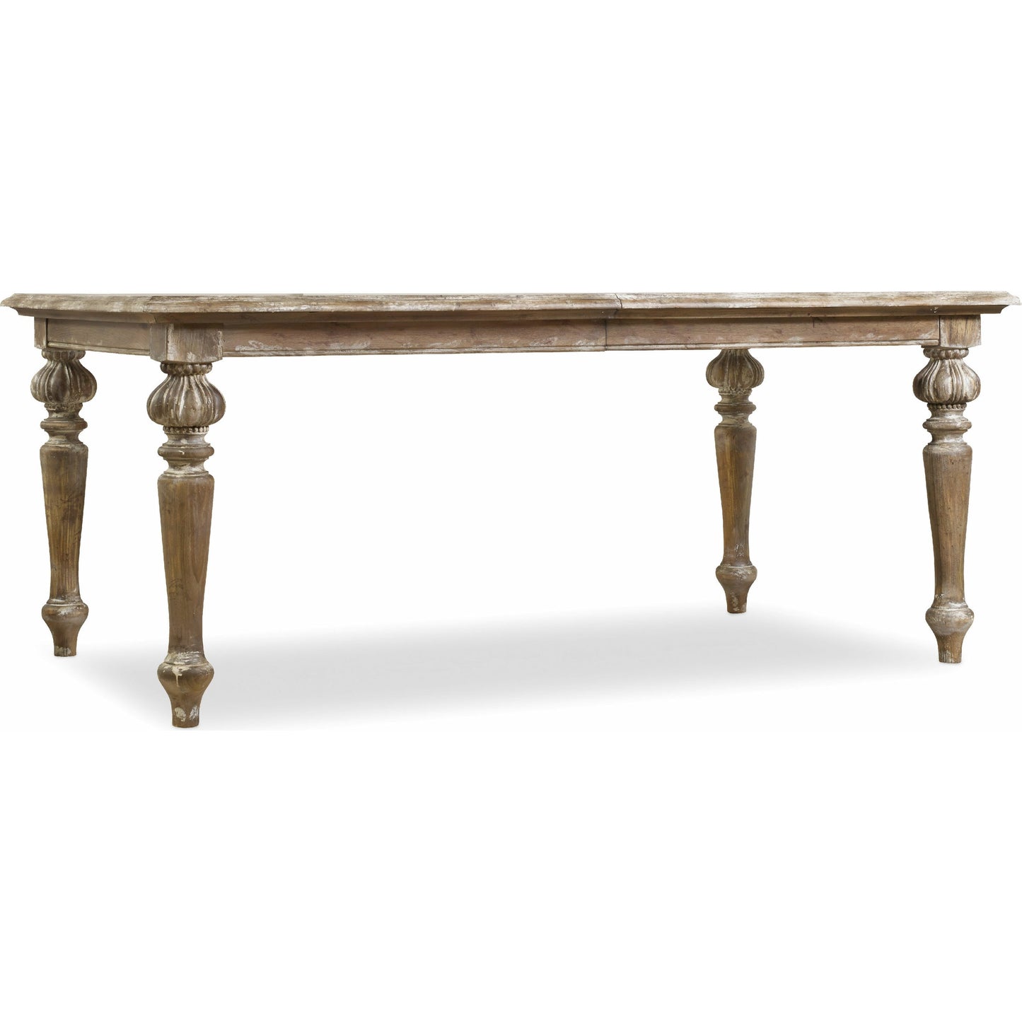 001 SI-1748622 | Primary Silo | Chatelet Dining Table by Hooker Furniture in caramel froth. Made from pecan, walnut, maple veneers with a solid-wood edge top in a traditional style.