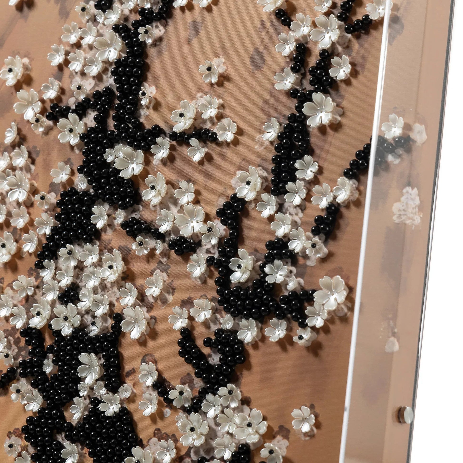 Eternal Blossom Framed Art by Zentique in multi-color and clear/translucent. Made from durable thermoplastic plastic, acrylic frame in a unique style.