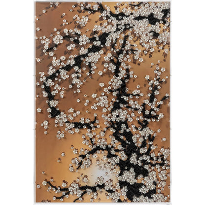 Eternal Blossom Framed Art by Zentique in multi-color and clear/translucent. Made from durable thermoplastic plastic, acrylic frame in a unique style.